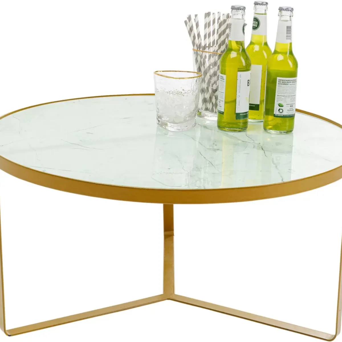 New Beistelltisch Marble Gold O55 Tische