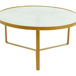 New Beistelltisch Marble Gold O55 Tische