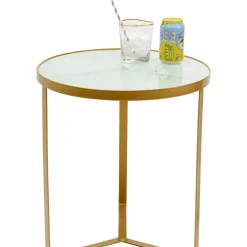 Clearance Beistelltisch Marble Gold O45 Tische