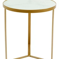 Clearance Beistelltisch Marble Gold O45 Tische