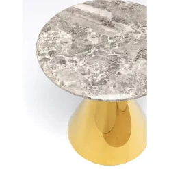 Clearance Beistelltisch Rita Gold O50Cm Tische