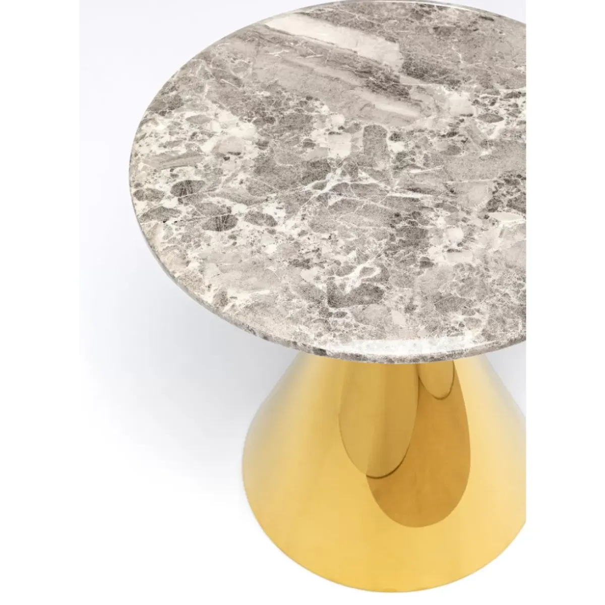 Clearance Beistelltisch Rita Gold O50Cm Tische