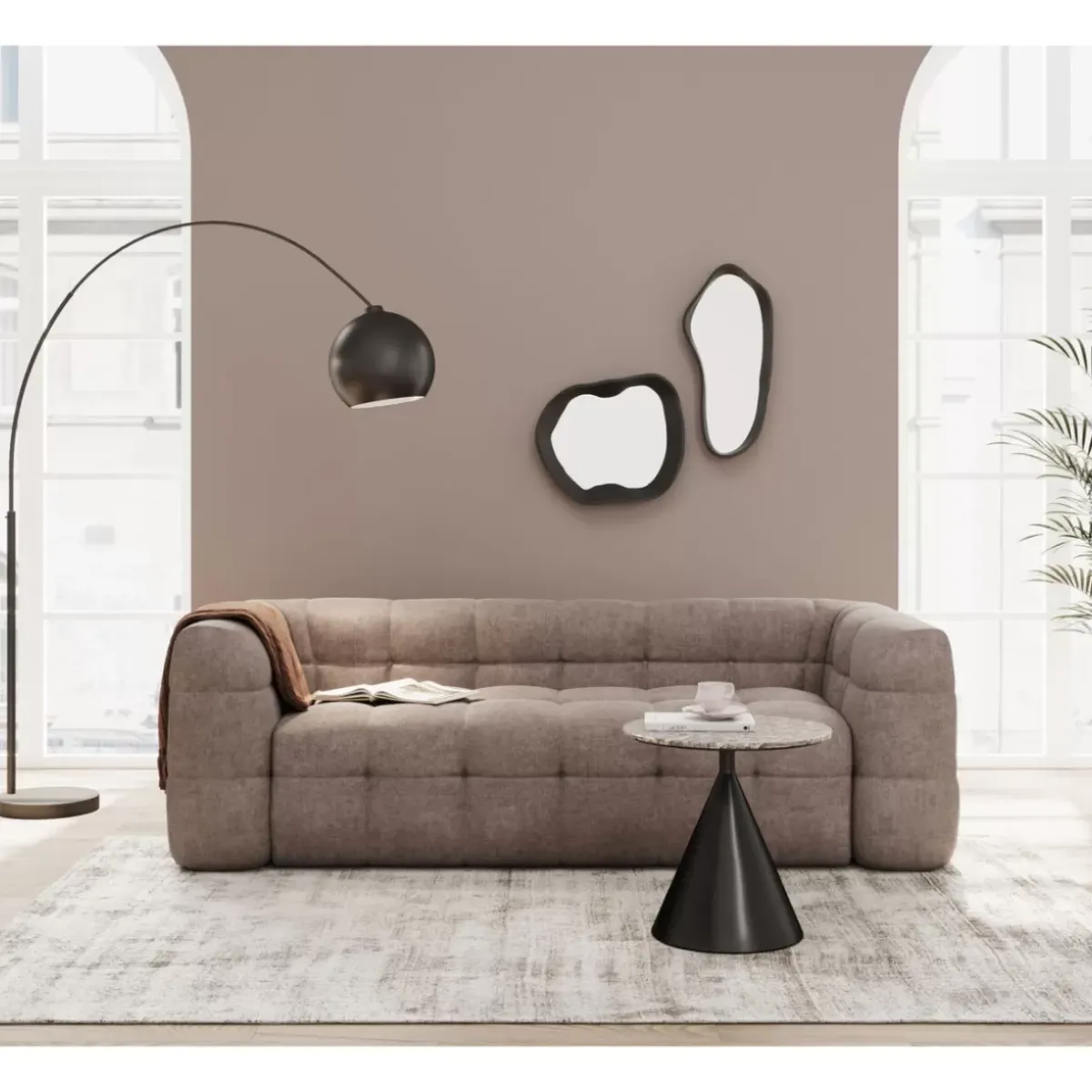 Discount Beistelltisch Rita Schwarz O50Cm Tische