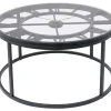 Beistelltisch Roman Schwarz O76Cm Tische
