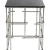 Discount Beistelltisch Rome Silber 40X40Cm Tische