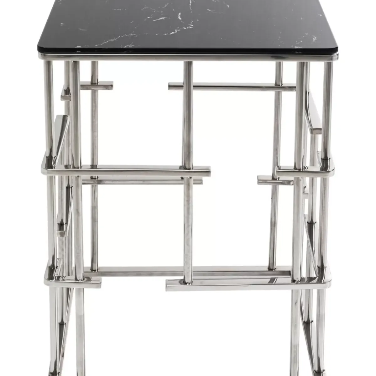 Discount Beistelltisch Rome Silber 40X40Cm Tische