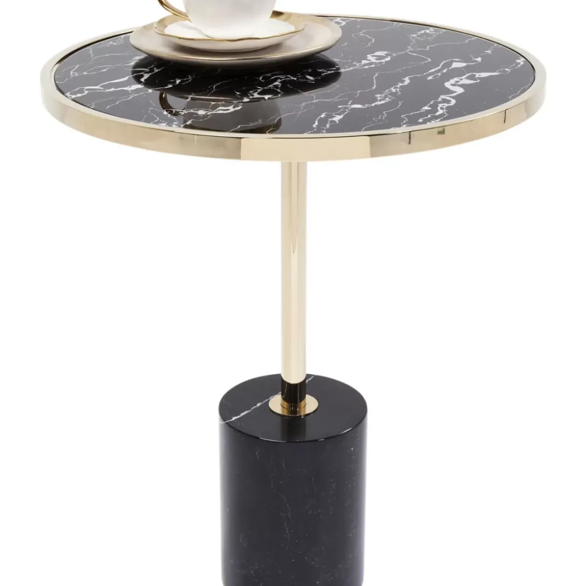 Hot Beistelltisch San Remo Base Schwarz O46Cm Tische