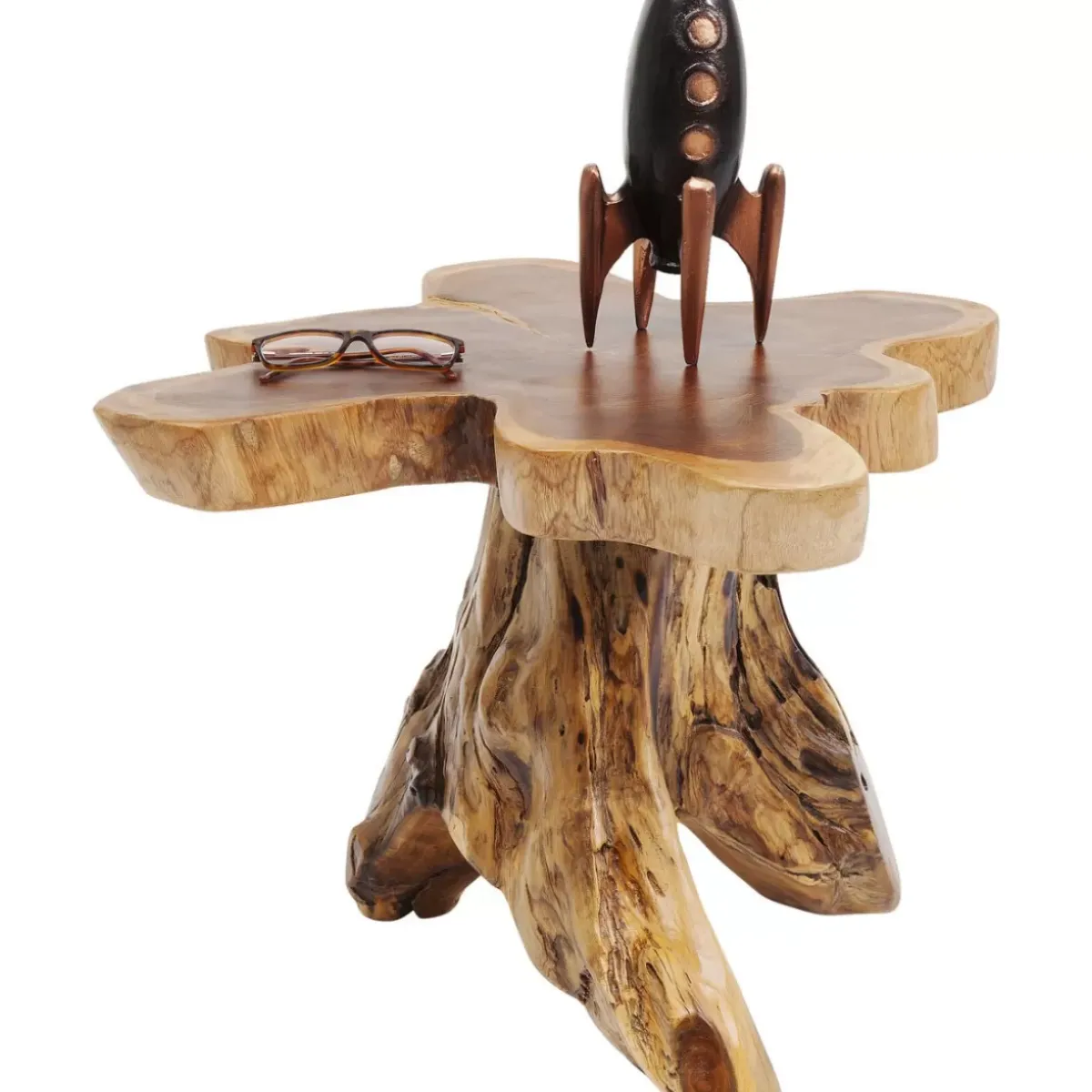 Discount Beistelltisch Tree Gros Natur Tische