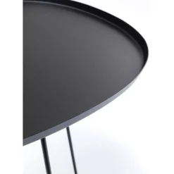 Clearance Beistelltisch Turin Schwarz Outdoormöbel