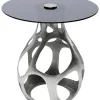 New Beistelltisch Volcano Silber O60Cm Tische