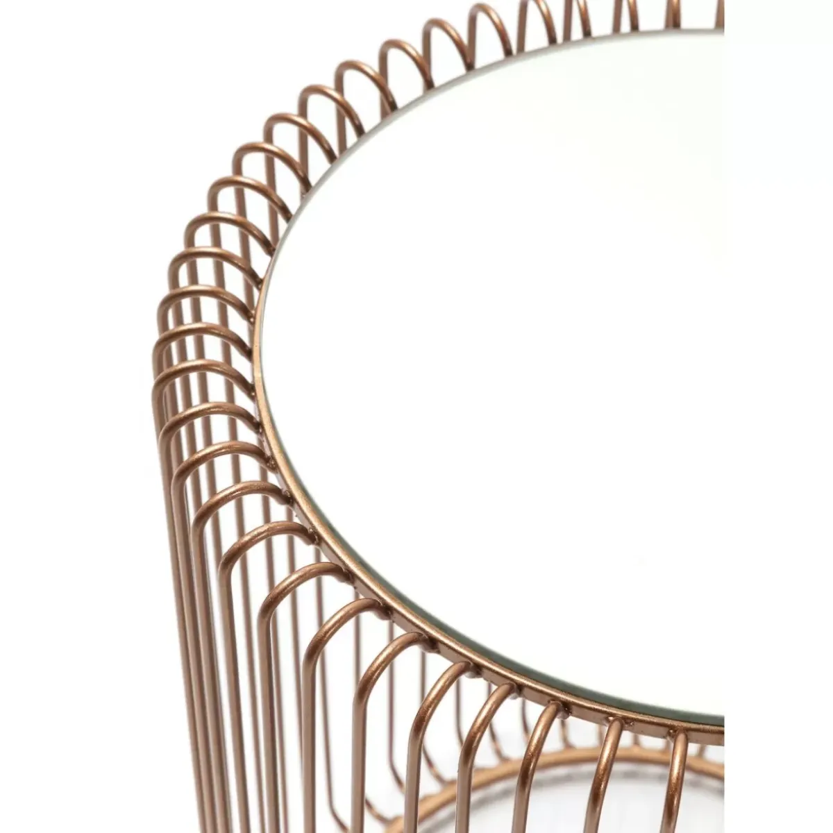 Discount Beistelltisch Wire Copper (2/Set) O44Cm Tische