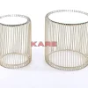Hot Beistelltisch Wire Messing (2/Set) O44Cm Tische