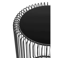 Clearance Beistelltisch Wire Schwarz (2/Set) O44Cm Tische