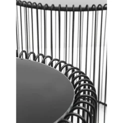 Clearance Beistelltisch Wire Schwarz (2/Set) O44Cm Tische