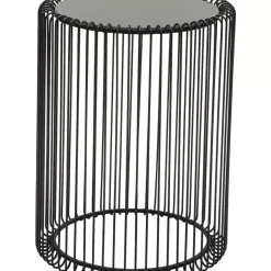 Clearance Beistelltisch Wire Schwarz (2/Set) O44Cm Tische