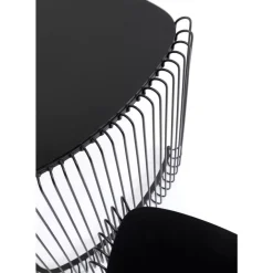 New Beistelltisch Wire Triangle Schwarz (2/Set) Tische