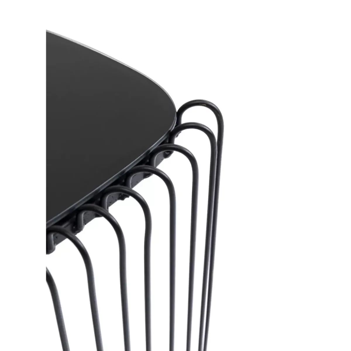 New Beistelltisch Wire Triangle Schwarz (2/Set) Tische
