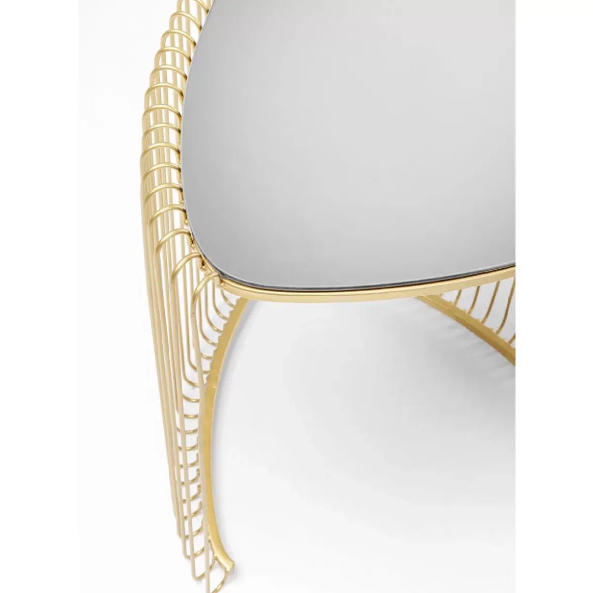 New Beistelltisch Wire Triangle Gold (2/Set) Tische