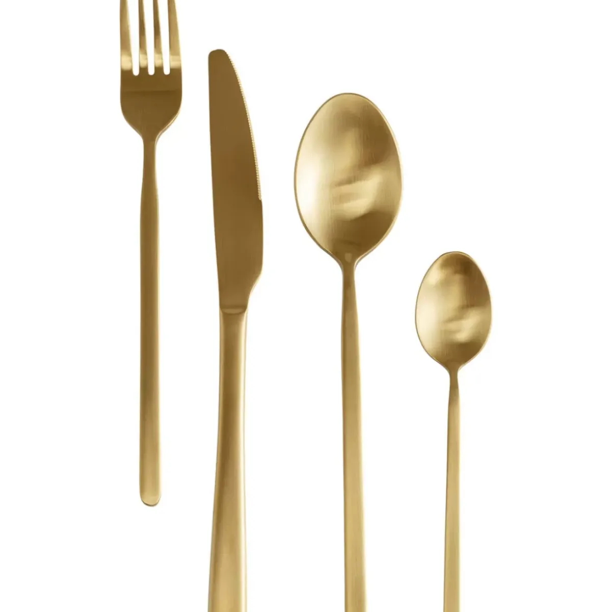 Best Besteck Gloria Matt Gold (16-Tlg.) Geschirr & Tischaccessoires