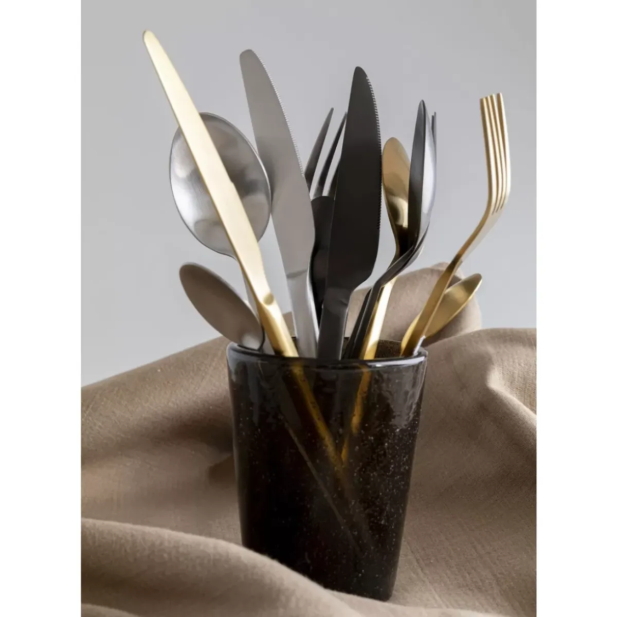 Best Besteck Gloria Matt Gold (16-Tlg.) Geschirr & Tischaccessoires
