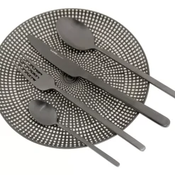 Best Besteck Gloria Matt Schwarz (16-Tlg.) Geschirr & Tischaccessoires
