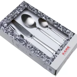 Discount Besteck Gloria Matt Silber (16-Tlg.) Geschirr & Tischaccessoires