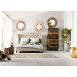 Hot Bett City Spirit Linen Natural 180X200Cm Betten