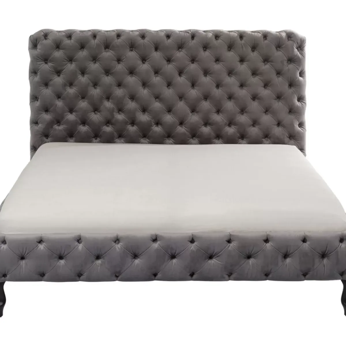 Bett Desire Hoch Silbergrau 160X200 Cm Betten