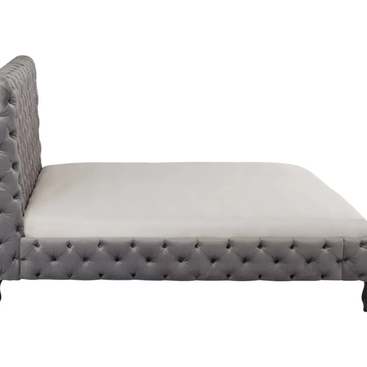 Bett Desire Hoch Silbergrau 160X200 Cm Betten