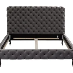 Bett Desire Hoch Silbergrau 160X200 Cm Betten