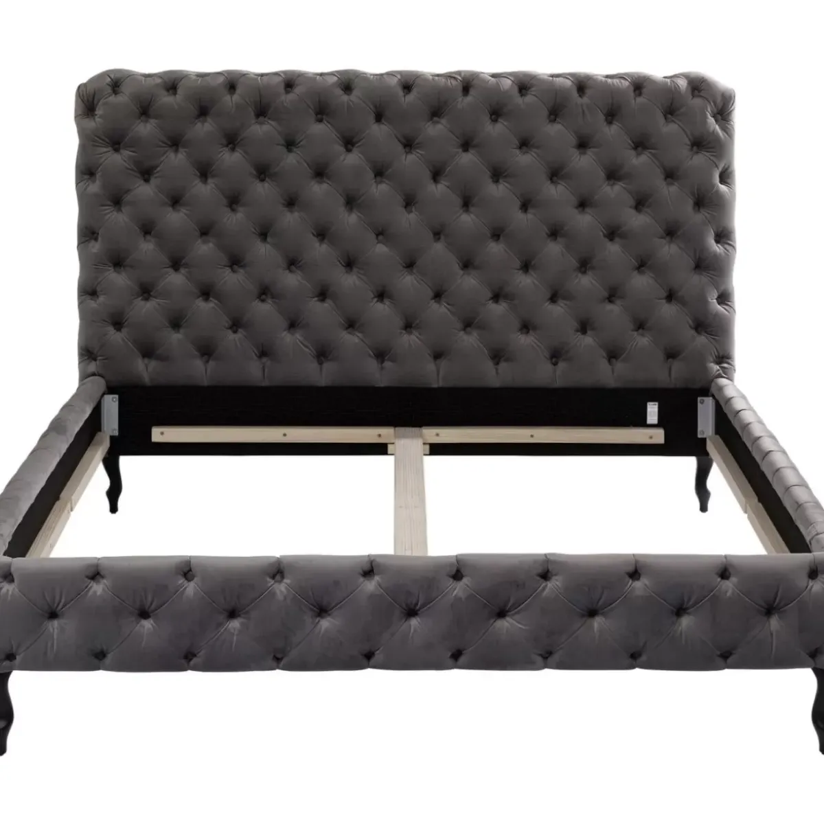 Bett Desire Hoch Silbergrau 160X200 Cm Betten