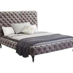 Hot Bett Desire Hoch Silbergrau 180X200 Cm Betten