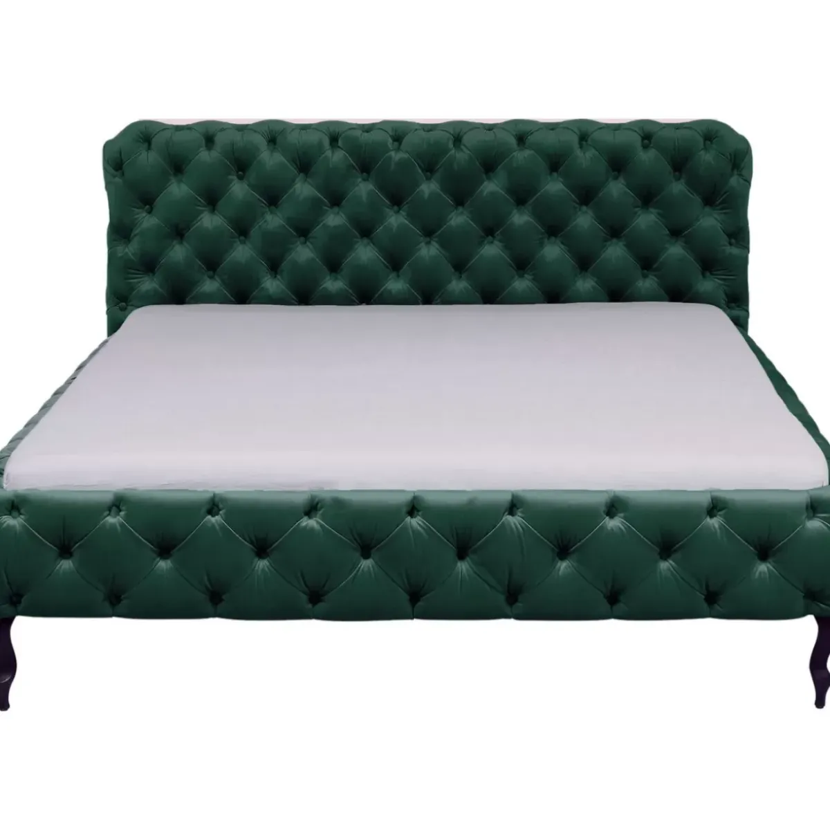 Clearance Bett Desire Velvet Grun 180X200Cm Betten