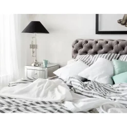Online Bett Desire Velvet Silbergrau 160X200 Cm Betten