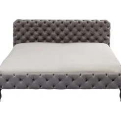 New Bett Desire Velvet Silbergrau 200X200Cm Betten