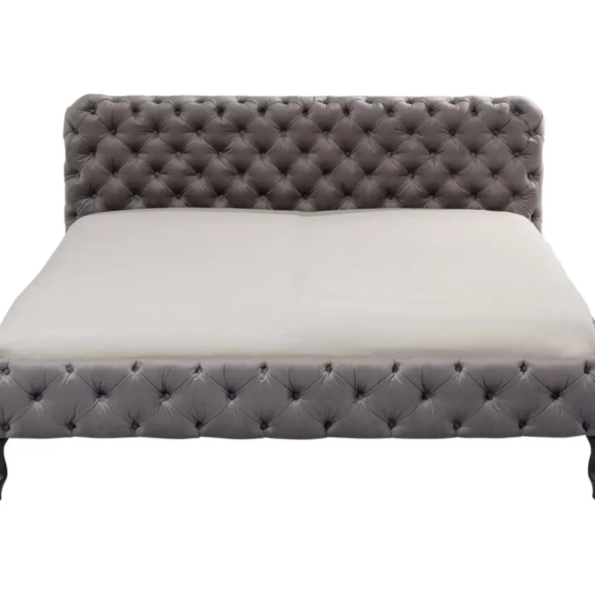 Sale Bett Desire Velvet Silbergrau 180X200 Cm Betten