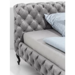 Sale Bett Desire Velvet Silbergrau 180X200 Cm Betten