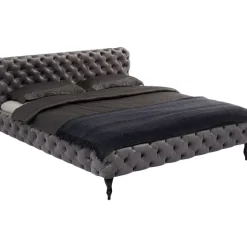Sale Bett Desire Velvet Silbergrau 180X200 Cm Betten