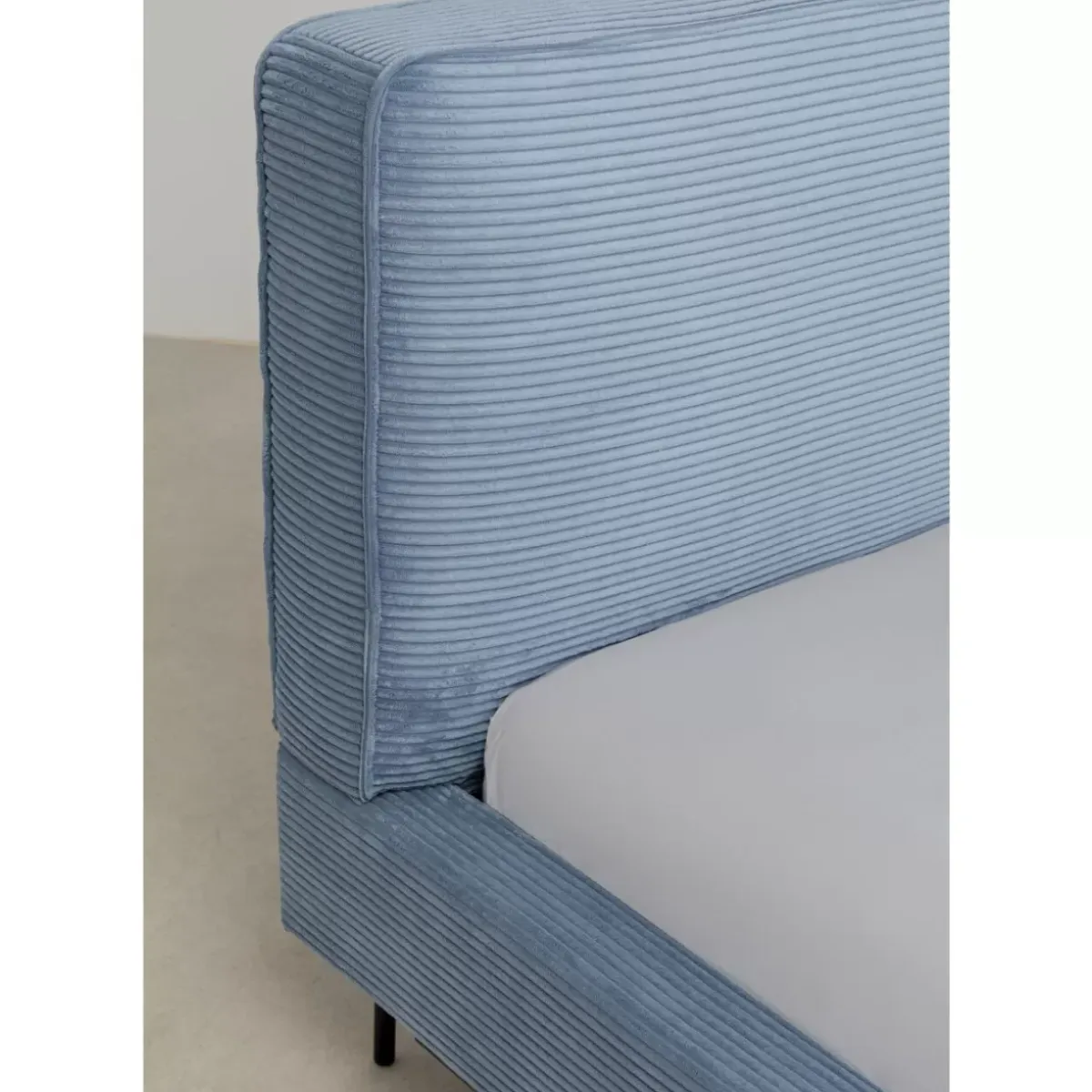 Best Bett East Side Cord Blau 180X200Cm Betten