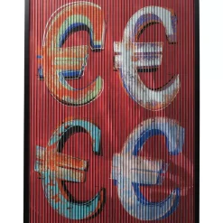 Sale Bild Frame Art 3D Euro 118X83Cm Bilder