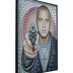 Hot Bild Frame 3D Hip Hop Star 70X57 Bilder