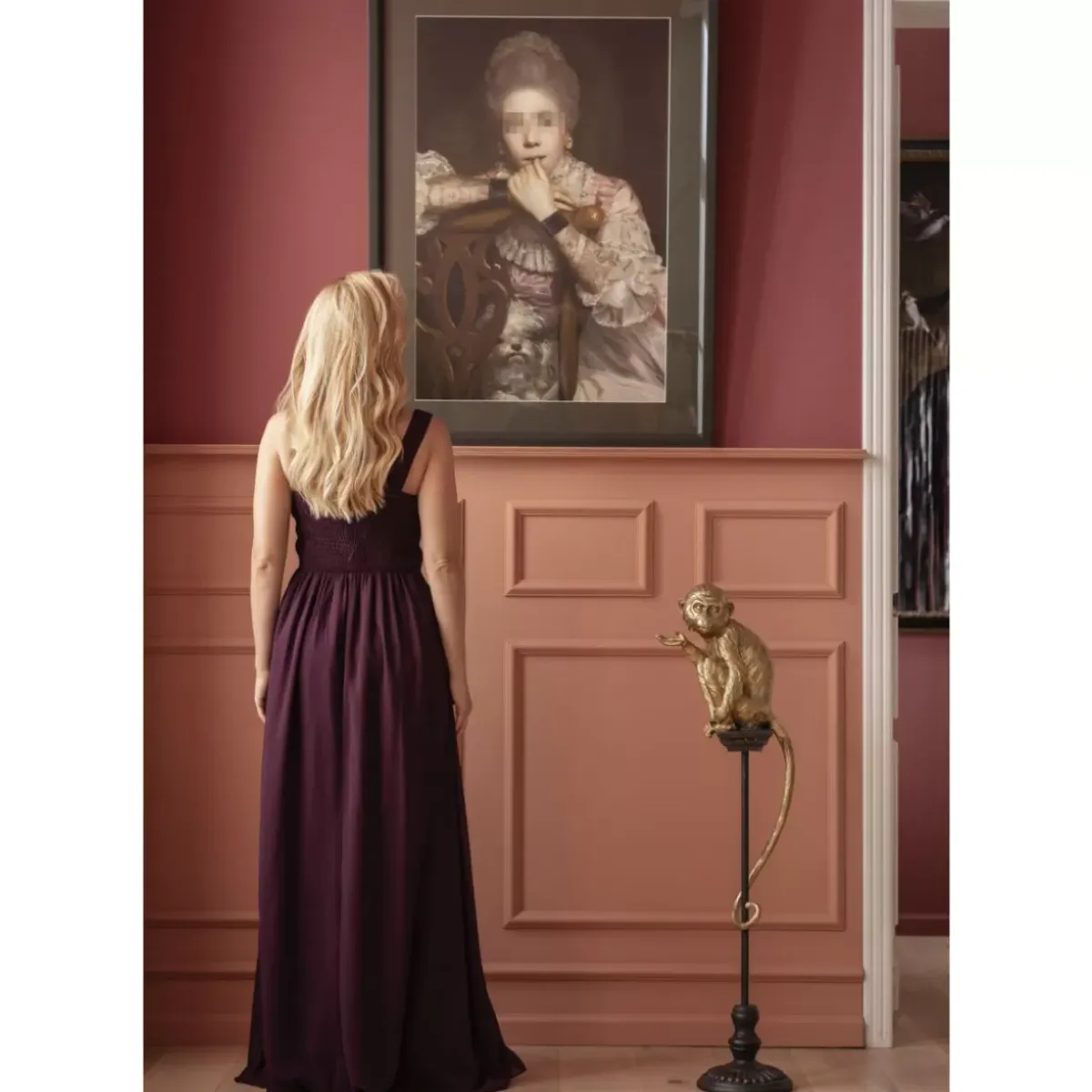 Outlet Bild Frame Incognito Sitting Countess 112X82 Bilder