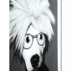 Online Bild Frame Mirror Artist Dog 60X60 Bilder