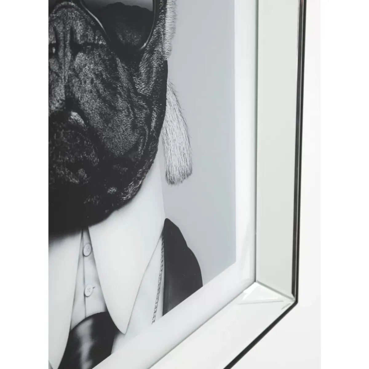 Sale Bild Frame Mirror Designer Dog 60X60 Bilder
