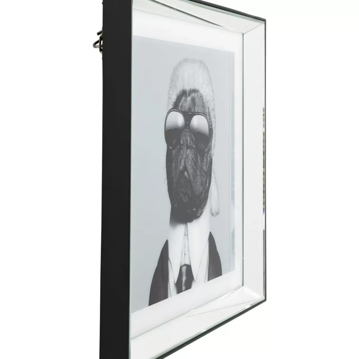 Sale Bild Frame Mirror Designer Dog 60X60 Bilder