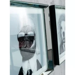 Sale Bild Frame Mirror Designer Dog 60X60 Bilder