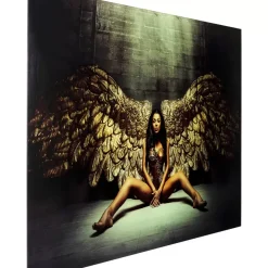 Hot Bild Glas Angelwings 120X80Cm Bilder
