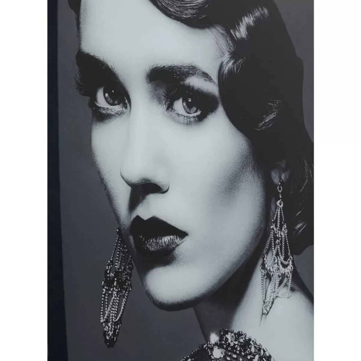 Clearance Bild Glas Beauty Lady 120X150Cm Bilder