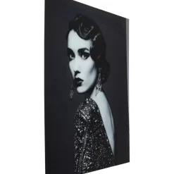 Clearance Bild Glas Beauty Lady 120X150Cm Bilder