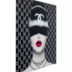 Sale Bild Glas Fashion Haircut 80X80 Bilder
